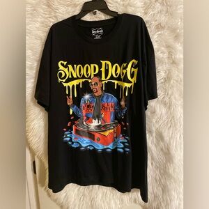Dog Supply by Snoop Dogg Spinner Logo Drip Graphic NWT Short Sleeve Tee. 3XL